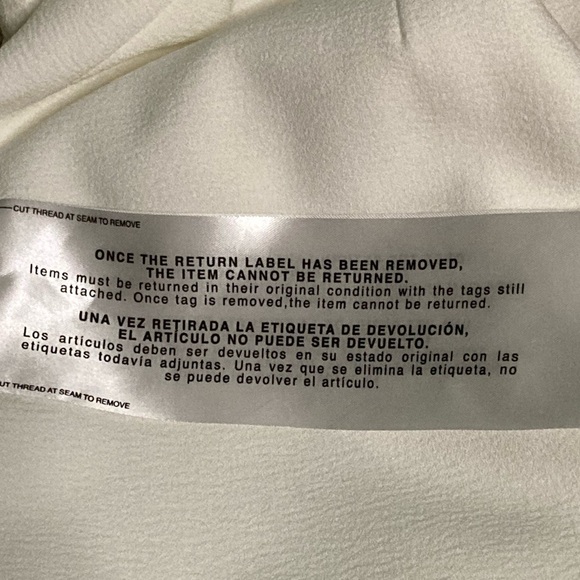 NWT Dress the Population Elle Sweetheart Neck Sheath White Midi Dress - Sz S - Picture 8 of 8